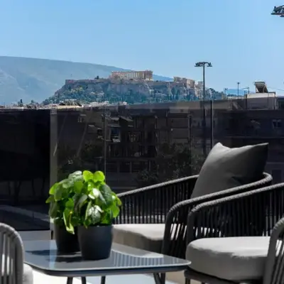 Acropolis View - Stylish City Penthouse with Large Terrace