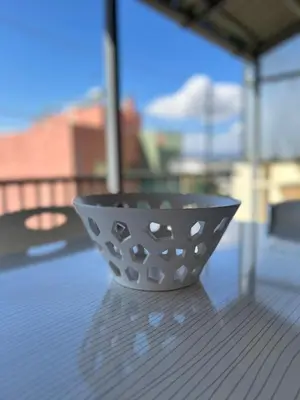 a metal bowl sitting on top of a table at Ben's Penthouse Athens in Athens