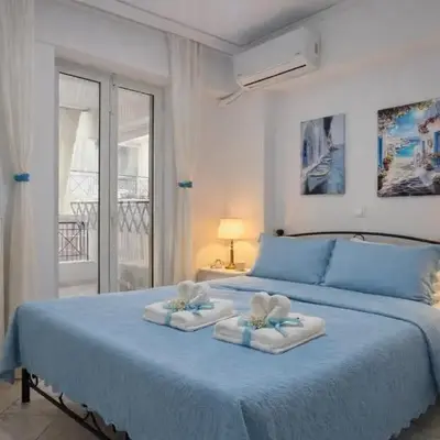 Acropolis Dream Apartment - 50sqm 2BR Big Living Room with Large Terrace Next to Siggrou FIX Subway Station in the City Center
