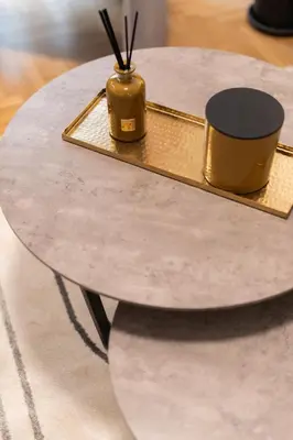 a table with two candles on top of it at 2BR Modern Comfort Top Location in Athens