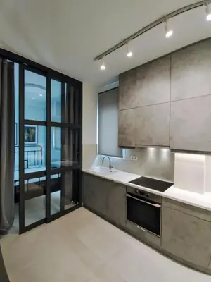 a kitchen with a sink and a stove at AMG Superior Central Apartment sleeps up to 5 in Athens