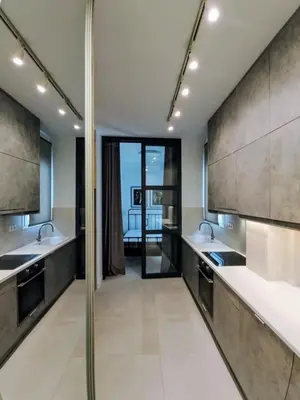 a bathroom with two sinks and a glass door at AMG Superior Central Apartment sleeps up to 5 in Athens