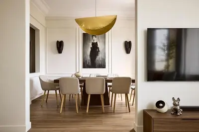 a dining room with a table and chairs at Acropolis Eclectic Residence in Athens