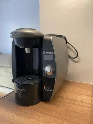 a coffee maker sitting on top of a table at Calma Athens in Athens