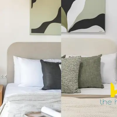 Modern Athens Stay - 2BR with Balcony