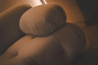 a close up of the back of a couch at Aura and Luxury in Athens