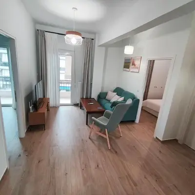 Center Athens all new and fully equipped 2 bedrooms 82 sqm big sea view apt close to Acropoli with Lift