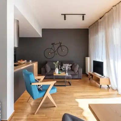 Spacious 3-Bedroom Getaway with Balcony in Glyfada