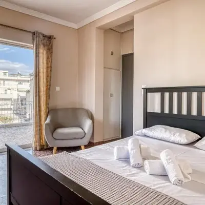Acropolis View - Cozy Studio 4 Metro Neos Kosmos