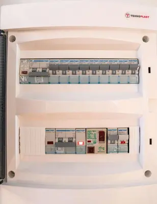 an overhead view of the control room of a laboratory building at Philosykos Suite in Athens