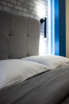 a close up of a bed in a bedroom at Luxurius Studio Near Plaka & Acropolis 2 in Athens