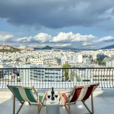 Luxury Penthouse 360 Acropolis and Athens Views