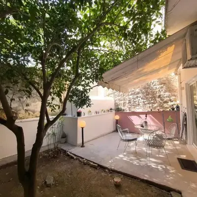 Modern familiar house under Acropolis