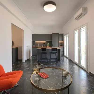 Top-Floor Modern Penthouse with Stunning Sea Views