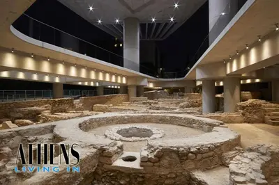 a large building with a large amphitheater in the middle at Athenian Exclusive residence 2&2 ppl in Athens