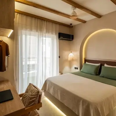 Rustic Boutique Apartment with Live Olive Tree & Private Parking