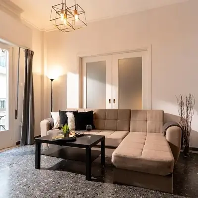 Cozy 3-BDR Flat at Tavros Metro - 10 Min to Center