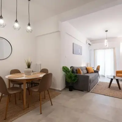 1BR Modern & Cozy Apt Near Metro and Acropolis
