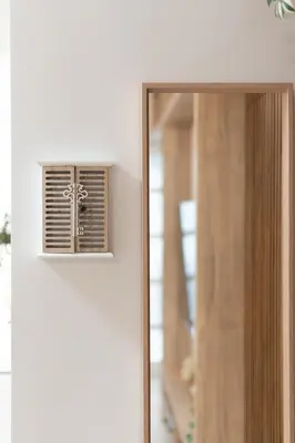 a mirror next to a door with a window at 2BR Luxurious Apt in Mets 20 min From Acropolis in Athens