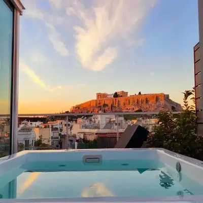 Penthouse Studio Acropolis View