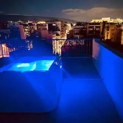 Krezias Apartments K1 Acropolis View & Jacuzzi !
