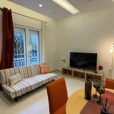Modern 2BR Garden Apartment in Faliro Sleeps 5