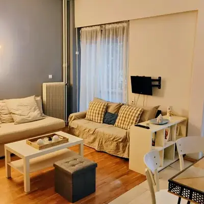 Minimalistic luxury apartment in Acropolis