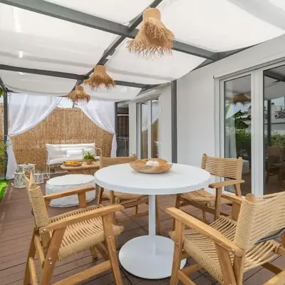 Rooftop Hideaway w Large Private Patio near Metro