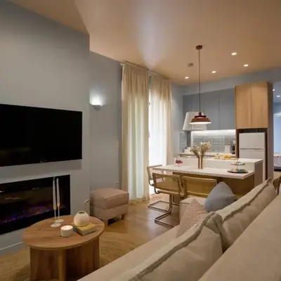 Fireside Kallithea - Large Veranda I -2BR by ΜΡS