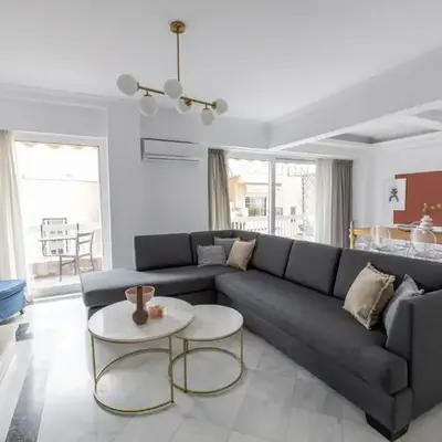 Deco Marble Apt with Acropolis view