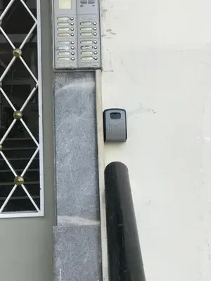 an object is on the side of a building at Lofos Apartment in Athens