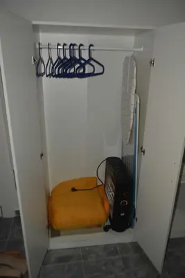 a small closet with a bed in a room at Cosy apartment Acropolis Point 2 in Athens