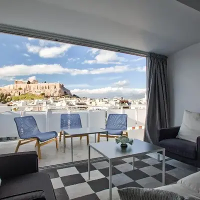 Bright Apartment with Stunning Acropolis Views! SG5