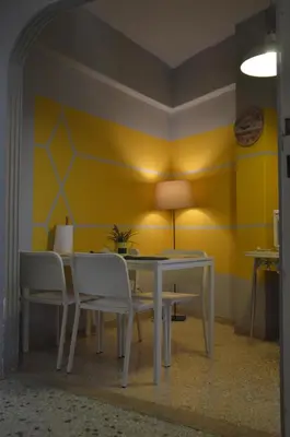 a dining room with a table and chairs at Home Sweet Home in Athens