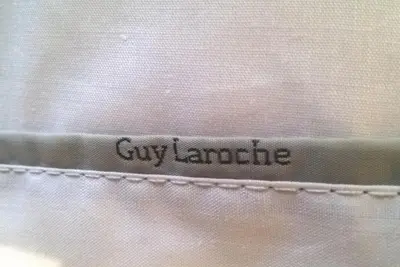a close up of the stitching on a white zipper at Minimal Studio in Paleo Faliro in Athens