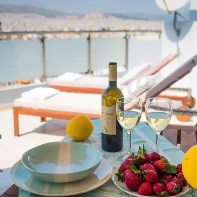 7th Floor Stunning View Penthouse in Piraeus