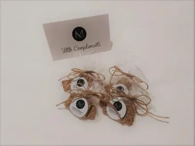 a group of three stuffed animals in a package at Piraeus Premium Suites in Piraeus