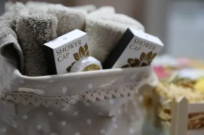 a close up of a bag with products in it at Flat in Monastiraki with stunning view of Acropolis in Athens