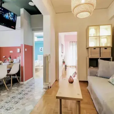 Spacious Central Flat☆3min to Metro☆AC|Netflix|PC