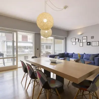 Super modern minimal flat nr metro & arch. Museum