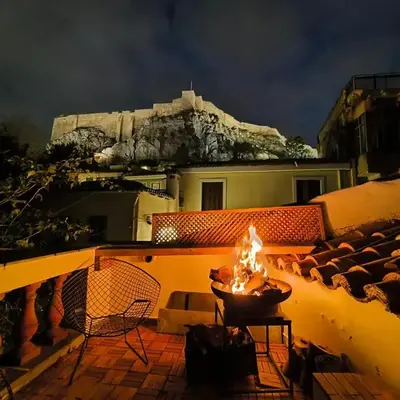 Live at the Acropolis shadow - under super scenic Anafiotika