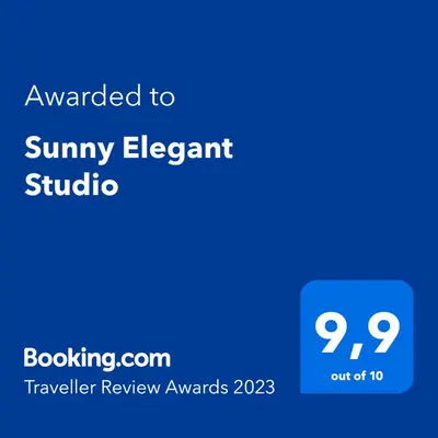 a blue screen with the text wanted to sunny element studio at Sunny Elegant Studio in Athens