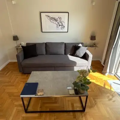 2 Newly Renovated Charming Apartments steps from Panormou Metro Station