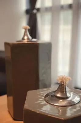 a close up of two knobs on top of a table at BEAUTIFUL PEOPLE SUITES ATHENS ACROPOLIS VIEW in Athens