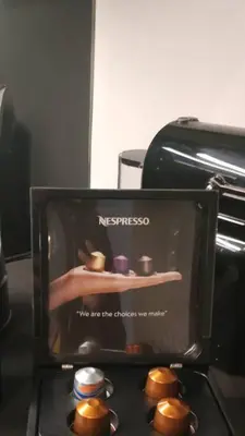 a toaster oven with a picture of cups at Athens Blossom House under Acropolis with private entrance in Athens