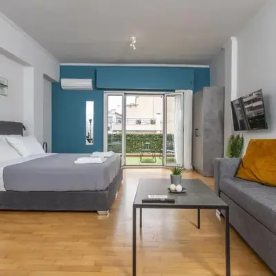 Raise comfy studios in the heart of Athens
