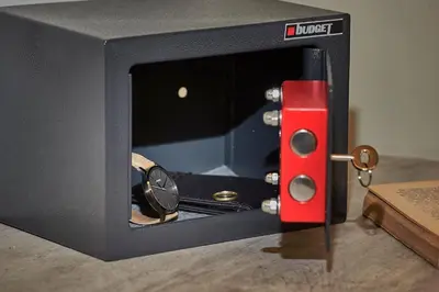 a small box with a watch in it at Explore Athens from an uber-central studio! in Athens