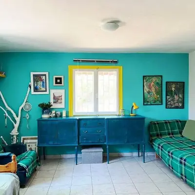 Painter's house by the beach