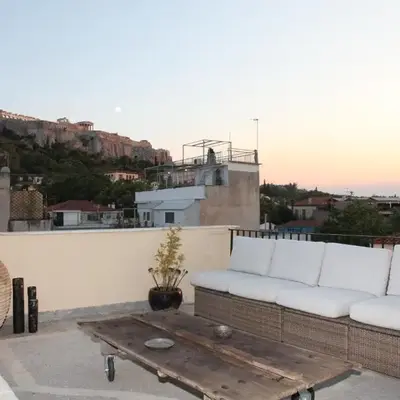 Plaka Two-Storey Penhouse with Acropolis Views PL6