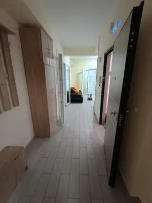 a hallway of an apartment with a room with a hallway at Uncle Tom's Penthouse in Piraeus